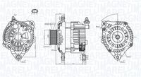 MAGNETI MARELLI MQA1946 - Alternador