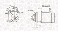 MAGNETI MARELLI MQS1260 - Motor de arranque