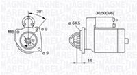 MAGNETI MARELLI MQS796 - Modelo por país: Noruega<br>nº VET hasta: 4929081<br>Potencia nominal [kW]: 0,9<br>Tensión [V]: 12<br>Diámetro de brida [mm]: 64<br>Número de dientes: 9<br>Sentido de giro: Sentido de giro a la derecha (horario)<br>Pinza: M8<br>ID del modelo de conector: Plug<br>Cantidad de agujeros de fijación: 3<br>Cant. taladros roscados: 3<br>peso neto [kg]: 3,6<br>