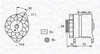 MAGNETI MARELLI MAN344 - Alternador