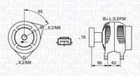 MAGNETI MARELLI MQA1475 - Alternador