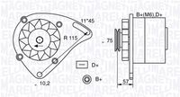 MAGNETI MARELLI MAN342 - Alternador