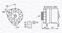 MAGNETI MARELLI MAN653 - Alternador