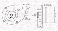 MAGNETI MARELLI MQA893 - Alternador