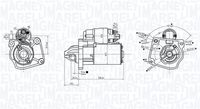 MAGNETI MARELLI MQS6281 - Equipamiento de vehículo: para vehículos sin sistema Start&Stop<br>Potencia nominal [kW]: 1,4<br>Tensión [V]: 12<br>Diámetro de brida [mm]: 60<br>Número de dientes: 11<br>Sentido de giro: Sentido de giro a la derecha (horario)<br>Pinza: Pin "30" M8 B+<br>Pinza: Pin "50" Plug<br>ID del modelo de conector: 0077<br>Cantidad de agujeros de fijación: 4<br>Cant. taladros roscados: 2<br>peso neto [kg]: 3,1<br>