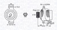 MAGNETI MARELLI 063731758010 - Alternador