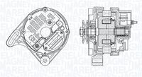 MAGNETI MARELLI MQA572 - Alternador