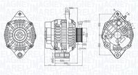 MAGNETI MARELLI 063736439010 - Alternador