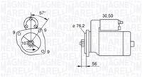 MAGNETI MARELLI MQS801 - Motor de arranque