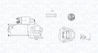 MAGNETI MARELLI MQS1245 - Motor de arranque