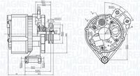 MAGNETI MARELLI MQA9061 - Alternador