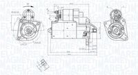 MAGNETI MARELLI MQS1447 - Motor de arranque