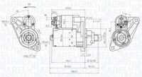 MAGNETI MARELLI MQS1282 - Motor de arranque