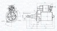 MAGNETI MARELLI MQS601 - Motor de arranque