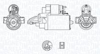 MAGNETI MARELLI MQS1421 - Motor de arranque