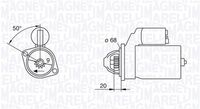 MAGNETI MARELLI MSN139 - Motor de arranque