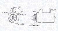 MAGNETI MARELLI MSN202 - Motor de arranque