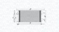 MAGNETI MARELLI BC761 - Condensador, aire acondicionado