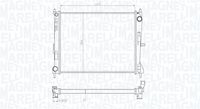 MAGNETI MARELLI BM1653 - Diámetro de salida 1 [mm]: 32<br>Calidad: ALTERNATIVO<br>Diámetro de entrada 1 [mm]: 32<br>Tipo radiador: Aletas refrigeración unidas mecánicamente<br>Restricción de fabricante: VALEO<br>Profundidad de red [mm]: 24<br>Longitud de red [mm]: 495<br>Ancho de red [mm]: 388<br>Material: Aluminio<br>Material: Plástico<br>