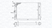 MAGNETI MARELLI BM1873 - Diámetro de salida 1 [mm]: 32<br>Calidad: ALTERNATIVO<br>Diámetro de entrada 1 [mm]: 32<br>Tipo radiador: Aletas refrigeración unidas mecánicamente<br>Restricción de fabricante: VALEO<br>Profundidad de red [mm]: 34<br>Longitud de red [mm]: 430<br>Ancho de red [mm]: 322<br>Material: Aluminio<br>Material: Plástico<br>