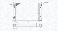 MAGNETI MARELLI BM1874 - año construcción desde: 08/1988<br>año construcción hasta: 10/1991<br>Código de motor: MH<br>Código de motor: NZ<br>Código de motor: 2G<br>Clase de caja de cambios: Caja de cambios manual, 4 marchas<br>Longitud de red [mm]: 430<br>Ancho de red [mm]: 322<br>Profundidad de red [mm]: 32<br>Tipo radiador: Aletas refrigeración unidas mecánicamente<br>