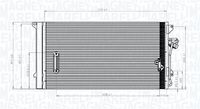 MAGNETI MARELLI BC743 - Condensador, aire acondicionado