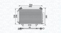 MAGNETI MARELLI BC736 - Condensador, aire acondicionado