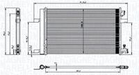 MAGNETI MARELLI BC760 - Condensador, aire acondicionado