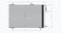 MAGNETI MARELLI BC816 - Condensador, aire acondicionado