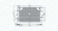 MAGNETI MARELLI BC914 - Condensador, aire acondicionado