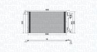 MAGNETI MARELLI BC962 - Condensador, aire acondicionado