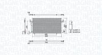 MAGNETI MARELLI BC965 - Condensador, aire acondicionado