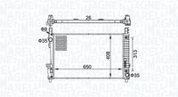 MAGNETI MARELLI BM1517 - Radiador, refrigeración del motor