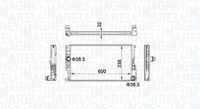 MAGNETI MARELLI BM1596 - Radiador, refrigeración del motor