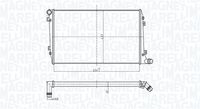 MAGNETI MARELLI BM1673 - Radiador, refrigeración del motor