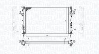 MAGNETI MARELLI BM1719 - Radiador, refrigeración del motor