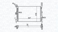 MAGNETI MARELLI BM1738 - Radiador, refrigeración del motor