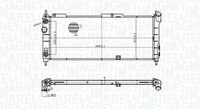 MAGNETI MARELLI BM1744 - Radiador, refrigeración del motor