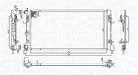 MAGNETI MARELLI BM1823 - Radiador, refrigeración del motor