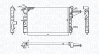 MAGNETI MARELLI BM1891 - Radiador, refrigeración del motor