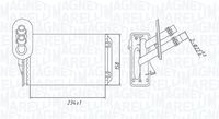 MAGNETI MARELLI BR492 - Radiador de calefacción