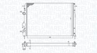 MAGNETI MARELLI BM1985 - Radiador, refrigeración del motor