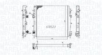 MAGNETI MARELLI BM995 - Radiador, refrigeración del motor