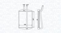 MAGNETI MARELLI BR413 - Radiador de calefacción