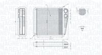 MAGNETI MARELLI BR423 - Radiador de calefacción