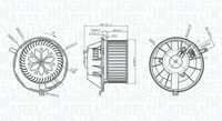 MAGNETI MARELLI MTE229AX - Ventilador habitáculo