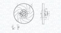 MAGNETI MARELLI MTC756AX - Ventilador, refrigeración del motor