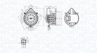 MAGNETI MARELLI MTE281AX - Artículo complementario / información complementaria 2: Motor sin escobillas<br>Vehículo con dirección a la izquierda / derecha: para vehíc. dirección a la derecha<br>Tensión [V]: 12<br>Número de conexiones: 6<br>Peso [kg]: 1,5<br>Artículo complementario/Información complementaria: con electromotor<br>