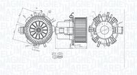 MAGNETI MARELLI MTE315AX - Ventilador habitáculo