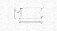 MAGNETI MARELLI BM1853 - Longitud de red [mm]: 630<br>Ancho de red [mm]: 320<br>Profundidad de red [mm]: 32<br>Material aletas refrigeradoras: Aluminio<br>Material depósitos de agua (radiador): Plástico<br>Tipo radiador: Aletas refrigeración unidas mecánicamente<br>